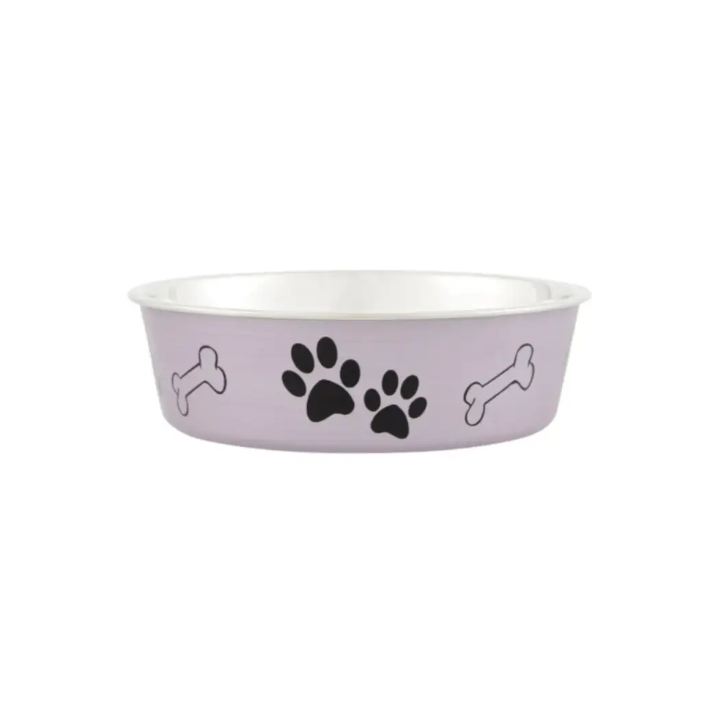 BOWL BELLA METALLIC GRAPE MED