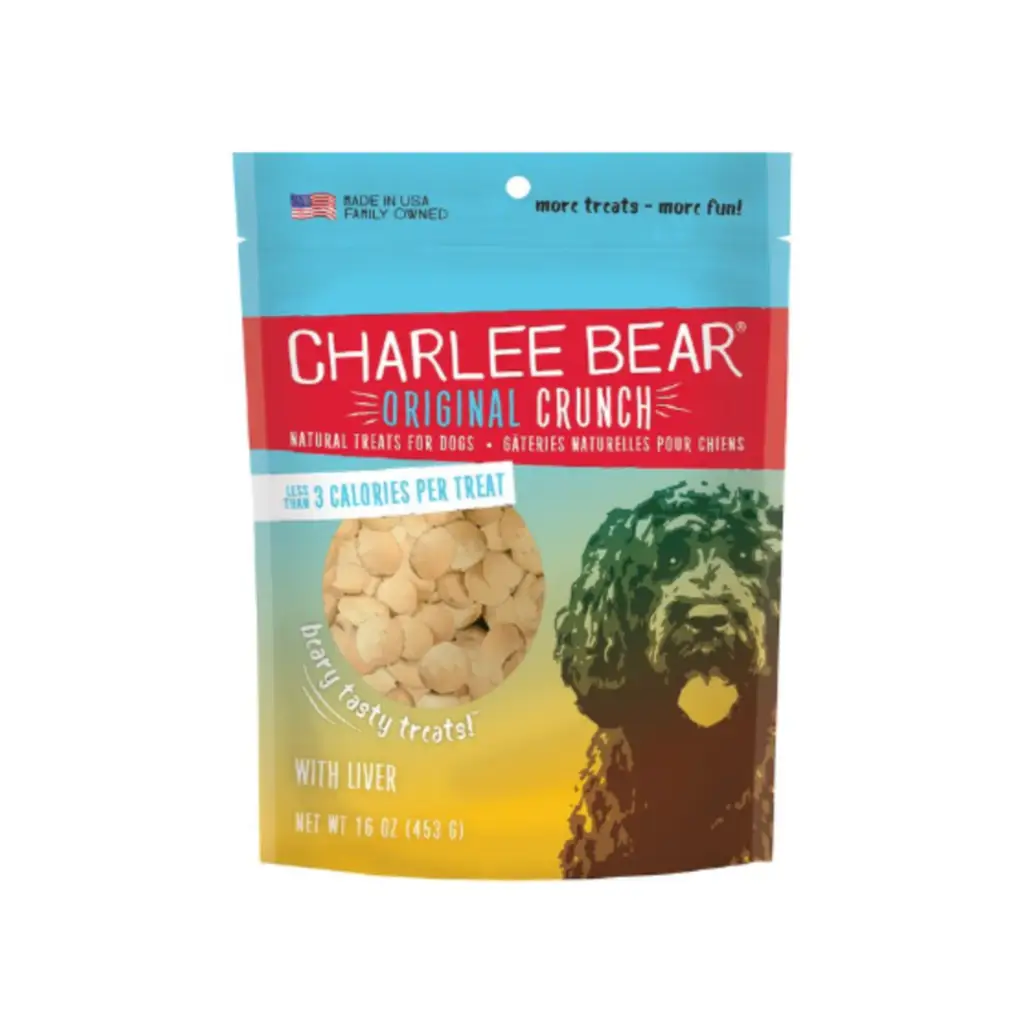 Charlee Bear Original Crunch Dog treats Variety 4 pack - Dog
