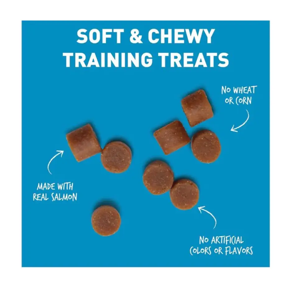 Cloud Star Chewy Tricky Trainers Salmon Flavor Dog Treats