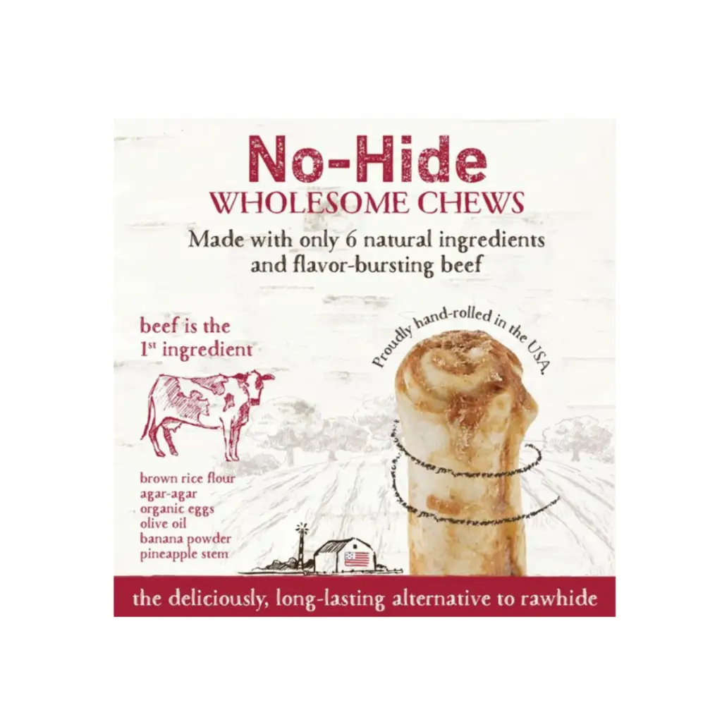 Earth Animal No-Hide Long Lasting Natural Rawhide