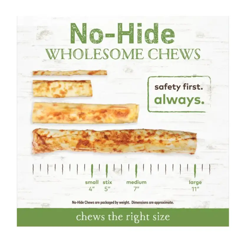 Earth Animal No-Hide Long Lasting Natural Rawhide