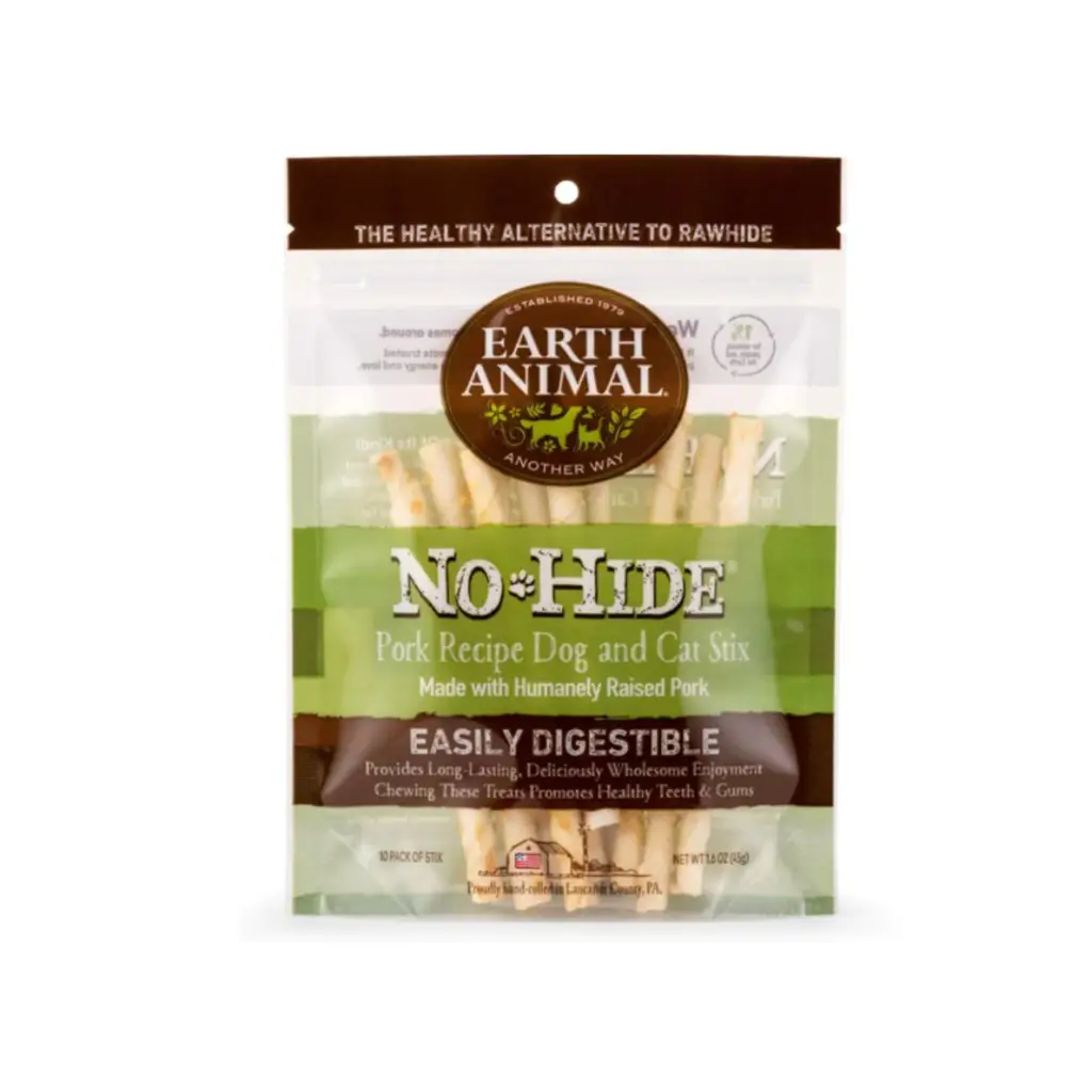 Earth Animal No-Hide Long Lasting Natural Rawhide