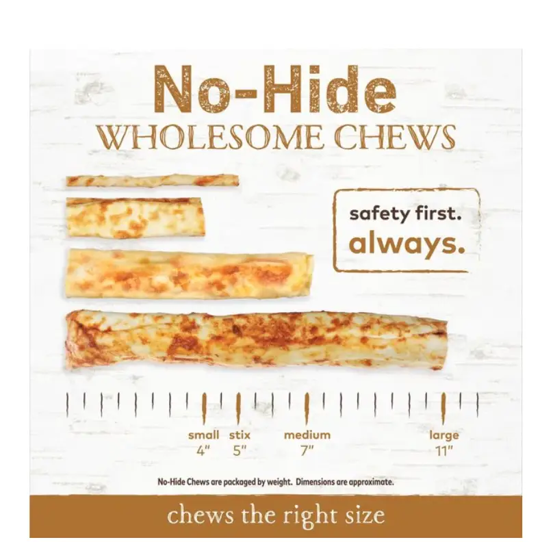 Earth Animal No-Hide Long Lasting Natural Rawhide