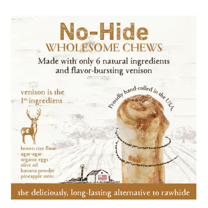 Earth Animal No-Hide Long Lasting Natural Rawhide