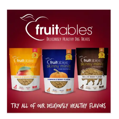 Fruitables Skinny Minis dog treats