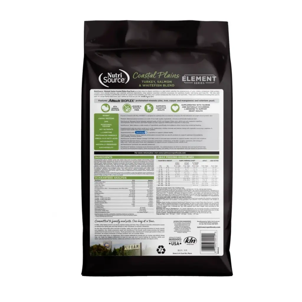 Nutrisource Element Series Coastal Plains Recipe Dry Dog