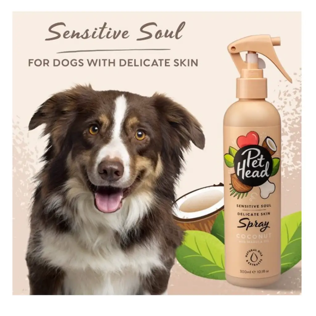 Pet Head Sensitive Soul Delicate Skin Spray for Dogs Coconut