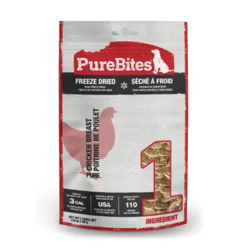 PureBites Freeze Dried Dog Treats variety 5 pack 4.2-oz bag