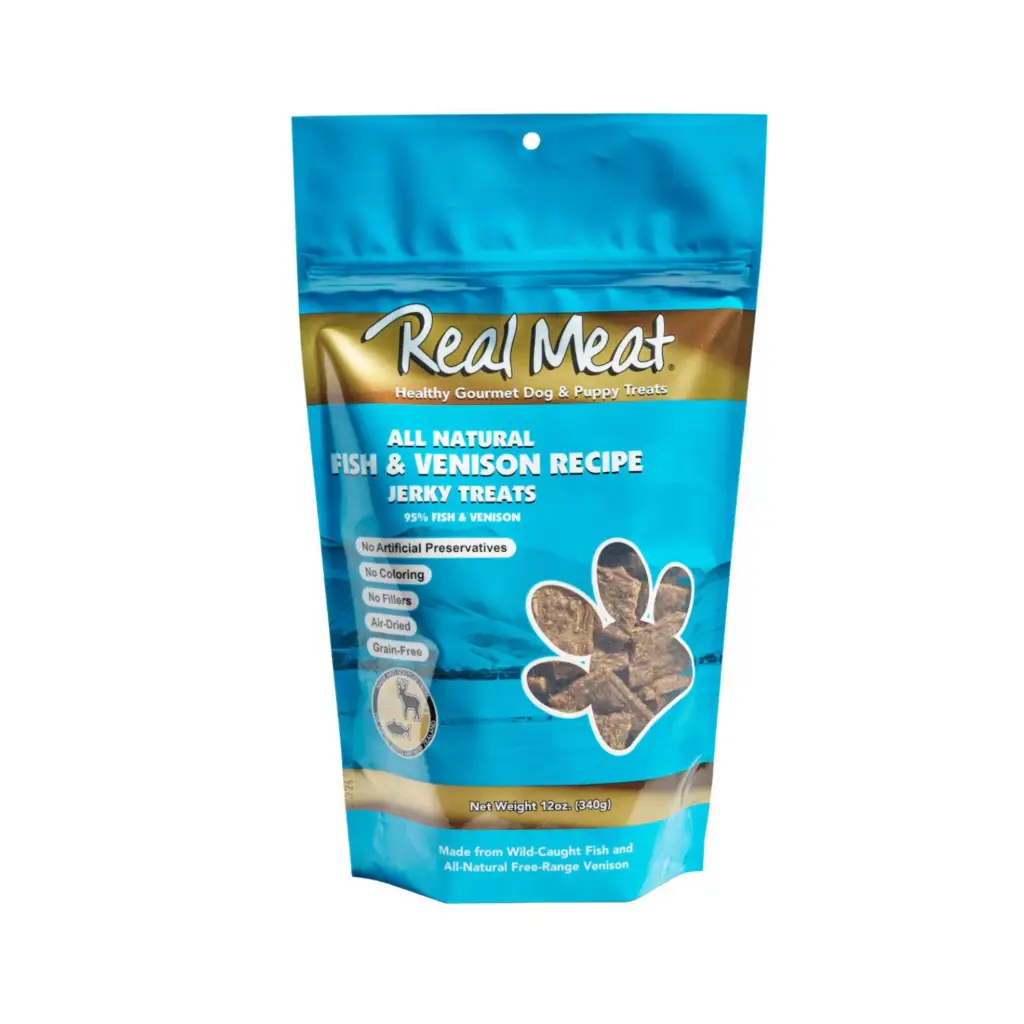 Real Meat Fish & Venison Treats 12oz