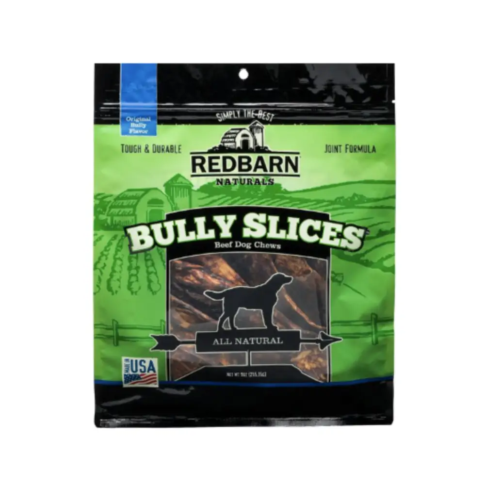 Redbarn Naturals Bully Slices Dog Treats Variety 4 pack 9-oz