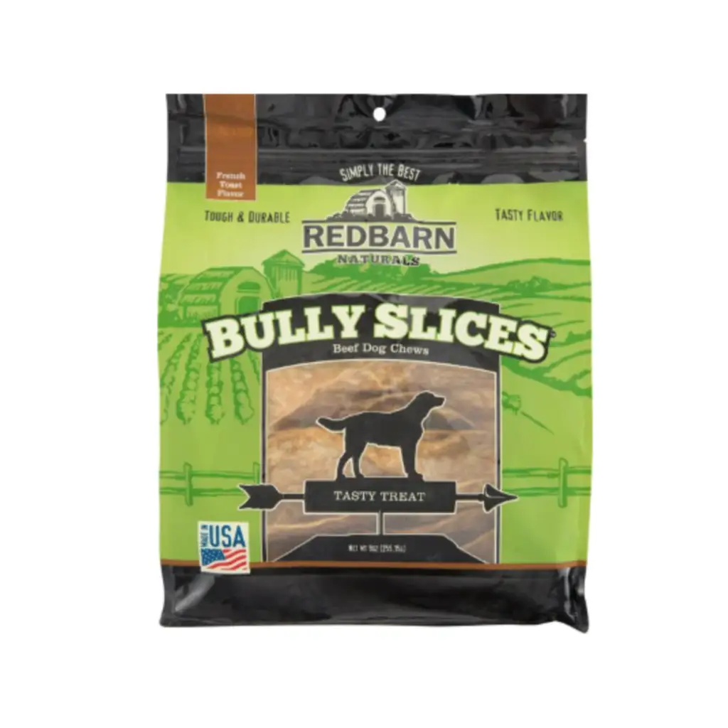 Redbarn Naturals Bully Slices Dog Treats Variety 4 pack 9-oz