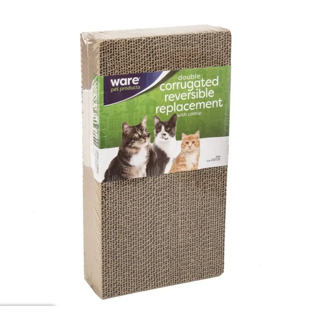 REVERSIBLE REPL DOUBLE SCRATCHER 2-Pack Corrugated