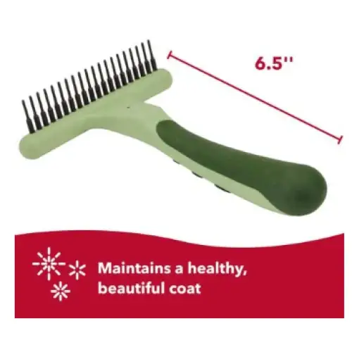 Safari Dog Single Row Undercoat Rake Large - Dog Combs &