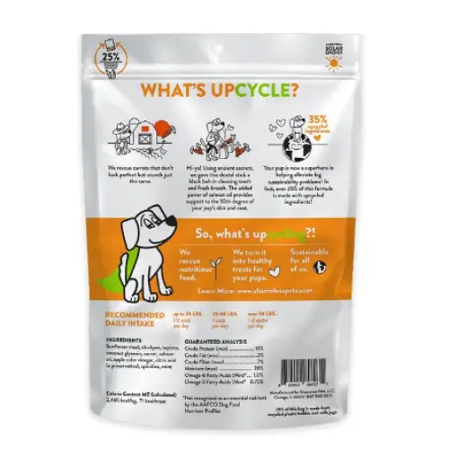 Shameless Pets Carrate Chomp Carrot & Salmon Oil Flavor