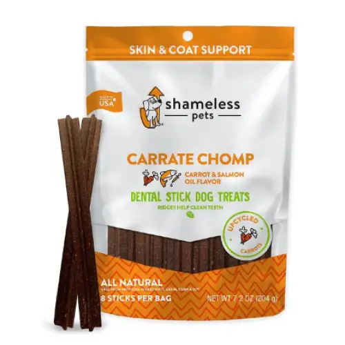 Shameless Pets Dental Dog Treats variety 4 pack 8 count each