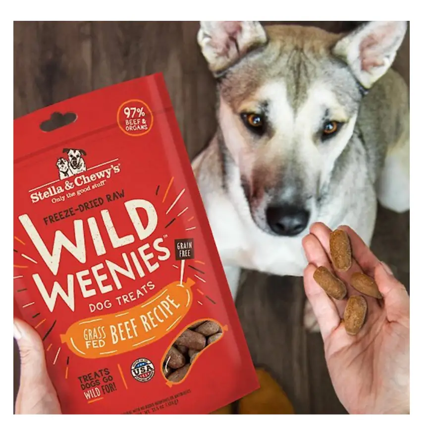 Stella & Chewy’s Beef Wild Weenies Freeze-Dried Raw Dog