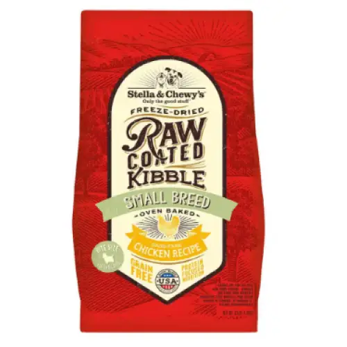 stella-chewys-cage-free-chicken-raw-coated-kibble-for-small-breeds-3-5-lb-bag-dog-food