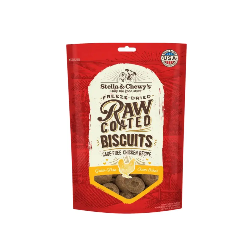 Stella & Chewy’s Raw Coated Biscuits Freeze-Dried Grain-Free