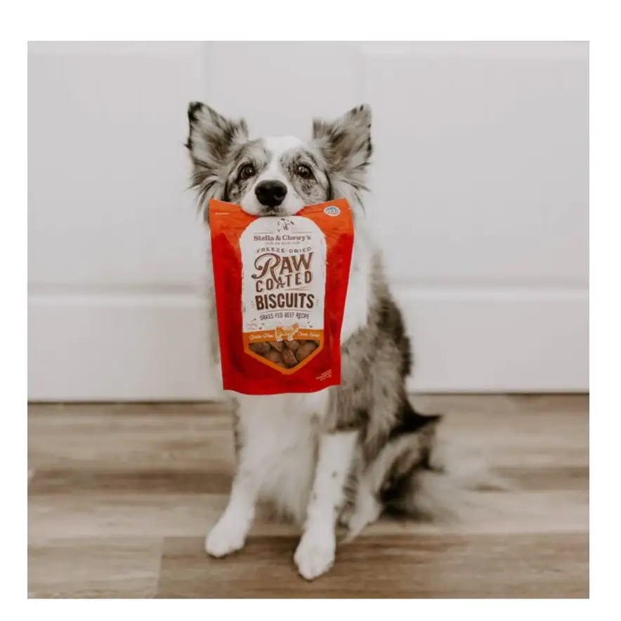 Stella & Chewy’s Raw Coated Biscuits Grass-Fed Beef Recipe