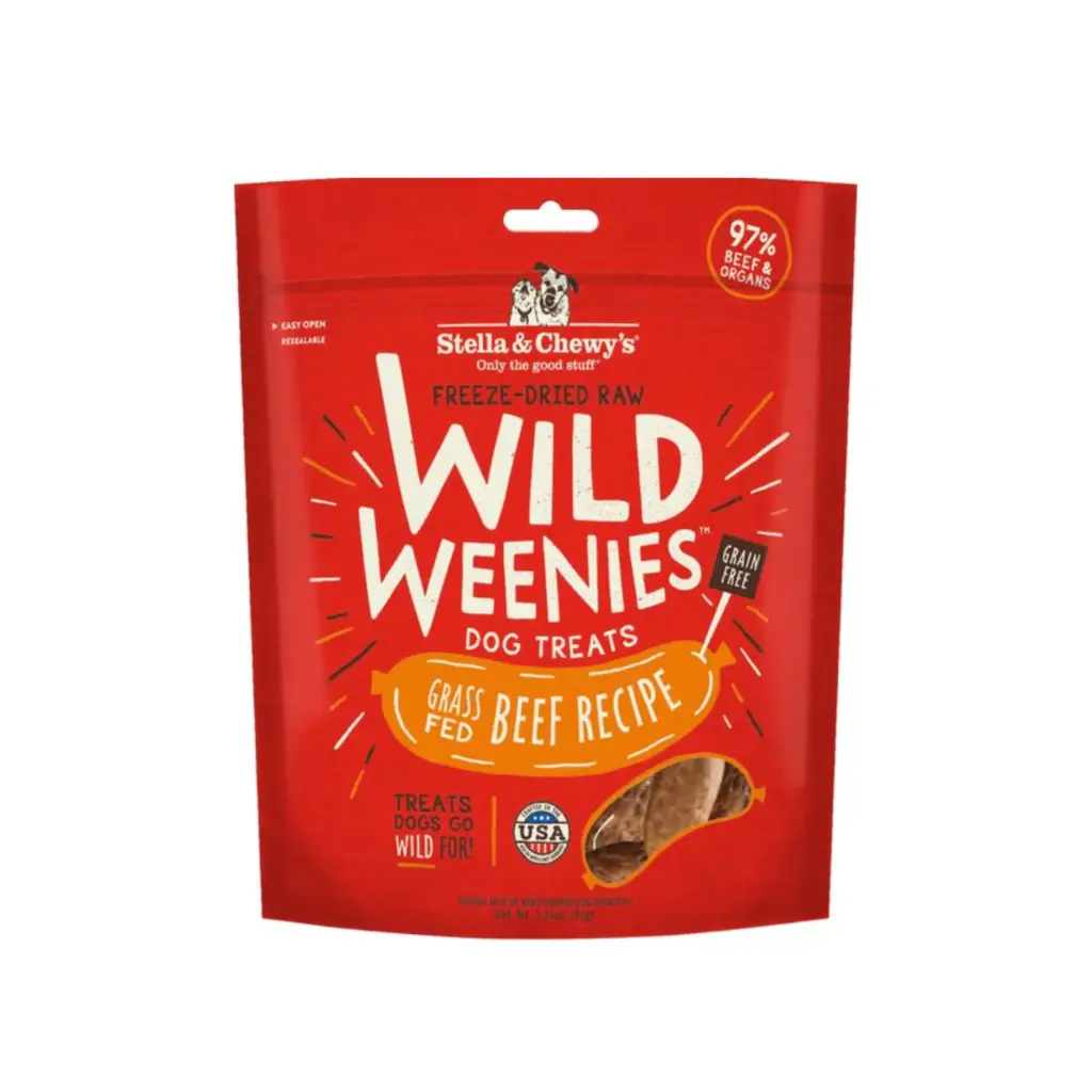 Stella & Chewy’s Wild Weenies Freeze-Dried Raw Dog Treats
