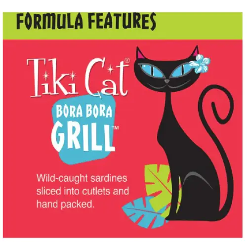 Tiki Cat Bora Bora Grill Sardine Lobster Wet Cat Food 2.8oz