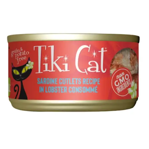 Tiki Cat Bora Bora Grill Sardine Lobster Wet Cat Food 2.8oz