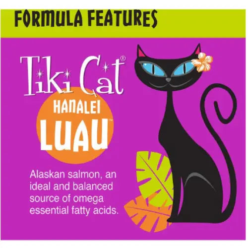 Tiki Cat Hanalei Luau Wild Salmon in Salmon Consomme