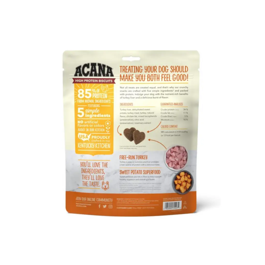 ACANA High Protein Biscuits Grain-Free Variety 3 pack for