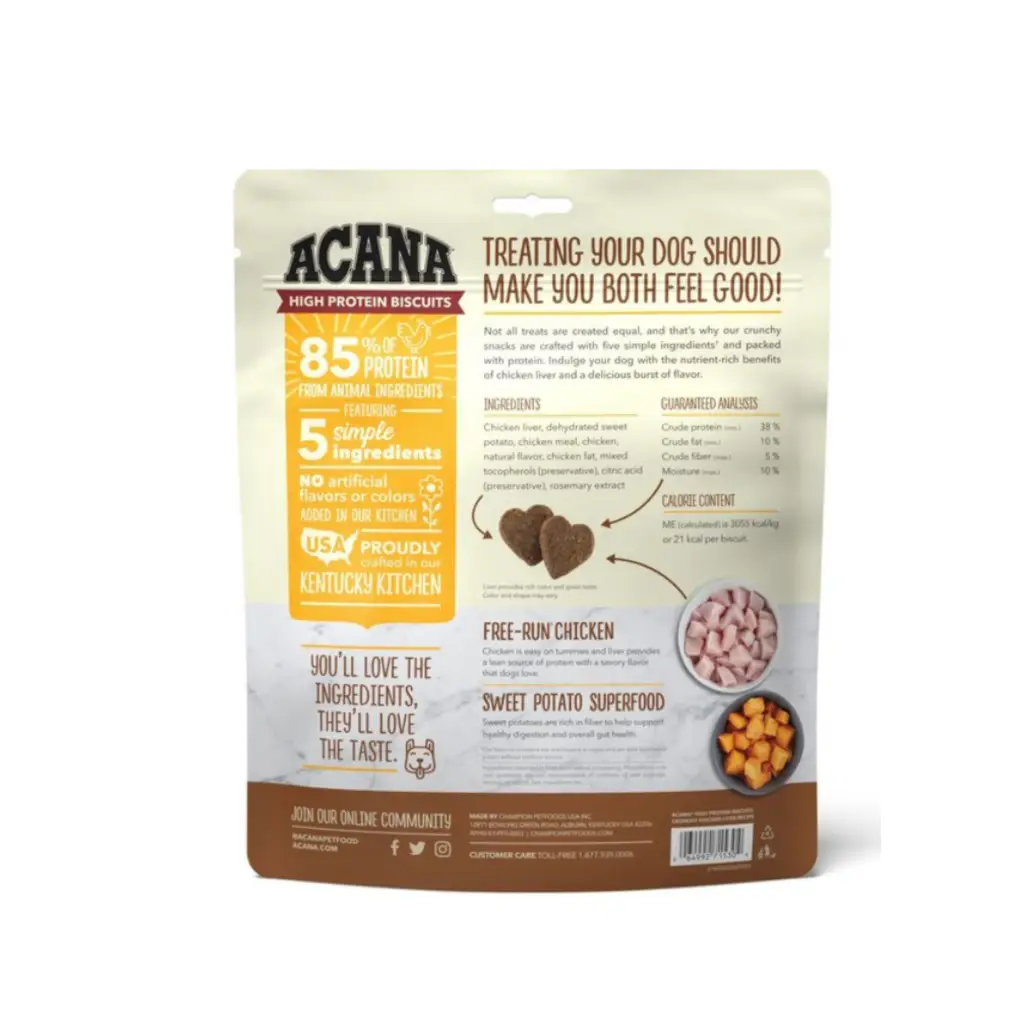 ACANA High Protein Biscuits Grain-Free Variety 3 pack for