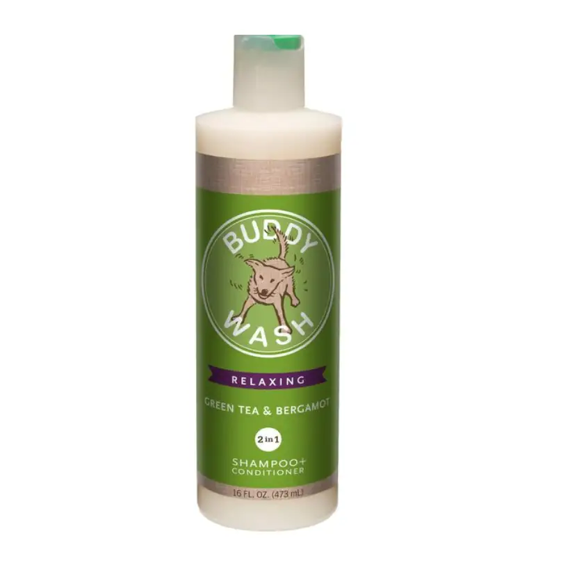 Buddy Wash Relaxing Green Tea & Bergamot Dog Shampoo & Conditioner 16-oz bottle