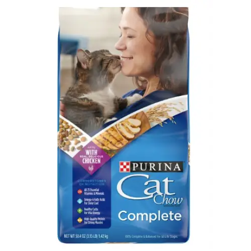 Cat Chow Complete Dry Cat Food, 3.15-lb bag