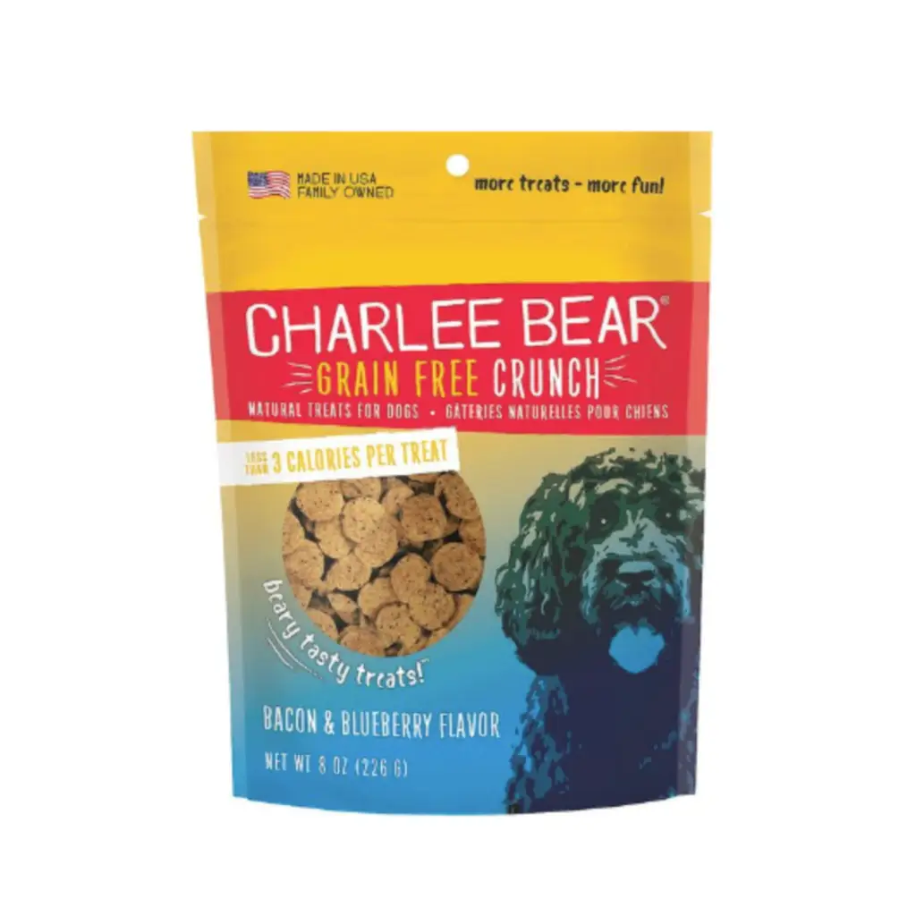 Charlee Bear Grain Free Crunch Dog Treats Variety 3 Pack 8