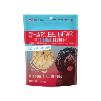 Charlee Bear Original Crunch Dog treats Variety 4 pack - Dog