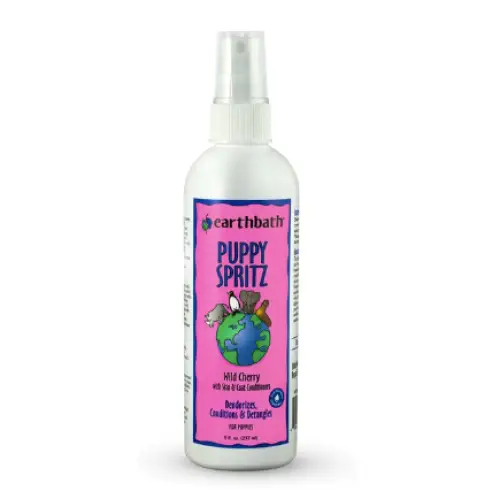 Earthbath Wild Cherry Puppy Spritz, 8 fl. oz.