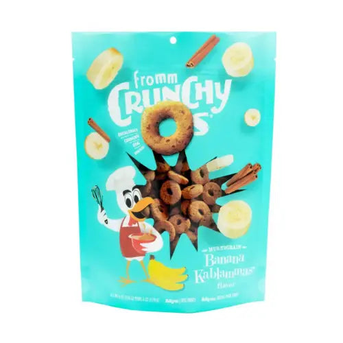 Fromm Crunchy O’s Bundle DogTreats Variety 4 pack 6-oz bag -