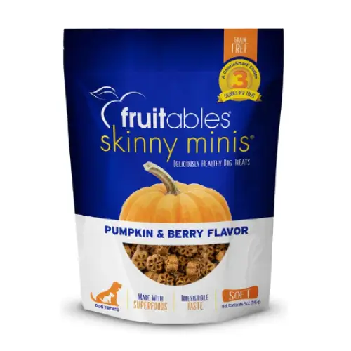 Fruitables Skinny Minis Soft & Chewy Dog Treats variety 4
