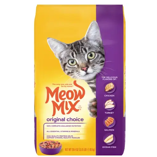 Meow Mix Original Choice Dry Cat Food - 3.15-lb