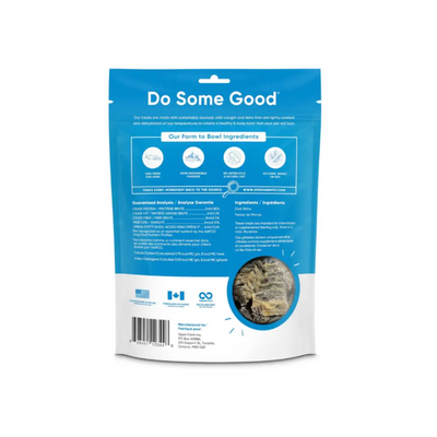 Open Farm Dehydrated Grain Free Cod Skins Dog Treats- 2.25 oz