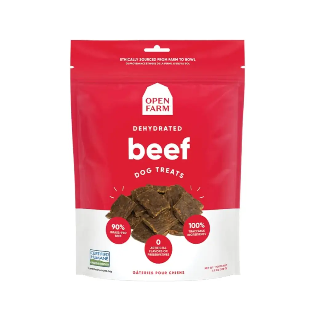 Open Farm Dehydrated Grain Free Dog Treats - Variety 5 pack