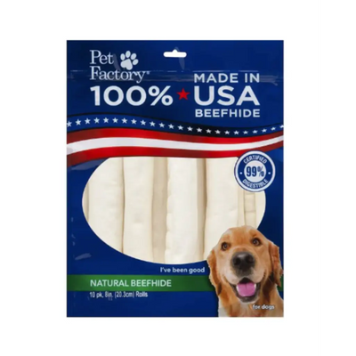 pet-factory-beefhide-5-inch-rolls-natural-flavored-dog-hard-chews-18-count-treats
