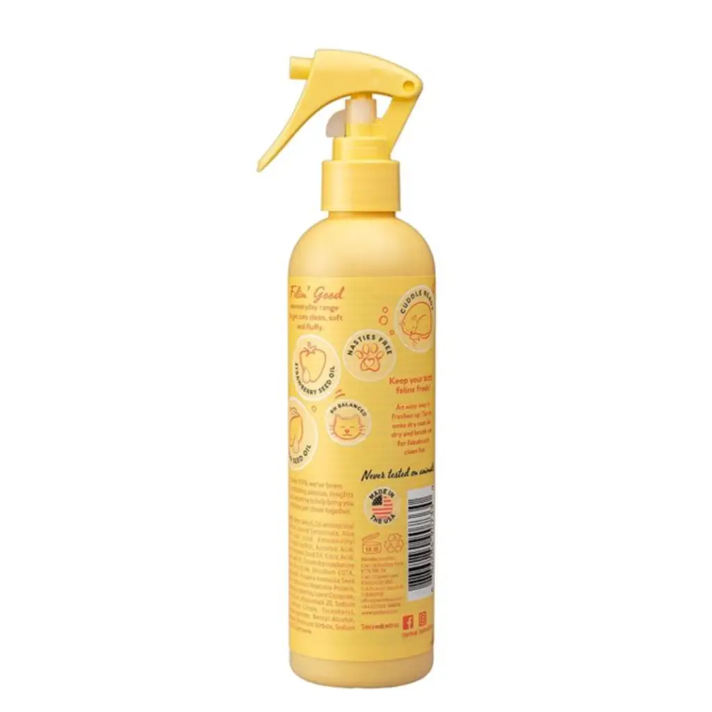 Pet Head Dry Clean Spray for Cats Lemonberry with Lemon Oil