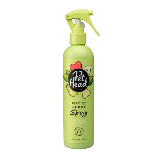 Pet Head Mucky Pup Puppy Spray - Pear + Chamomile - 10 Fl Oz