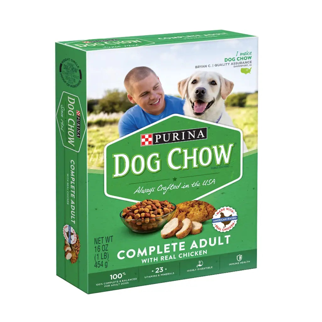 Purina Dog Chow Complete & Balanced Dog Food, 16 oz