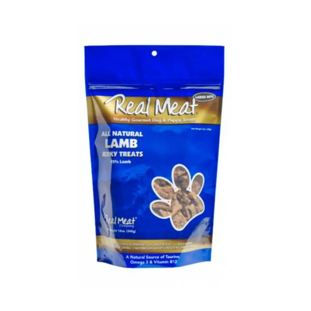 Real Meat Lamb Jerky Treats 12oz