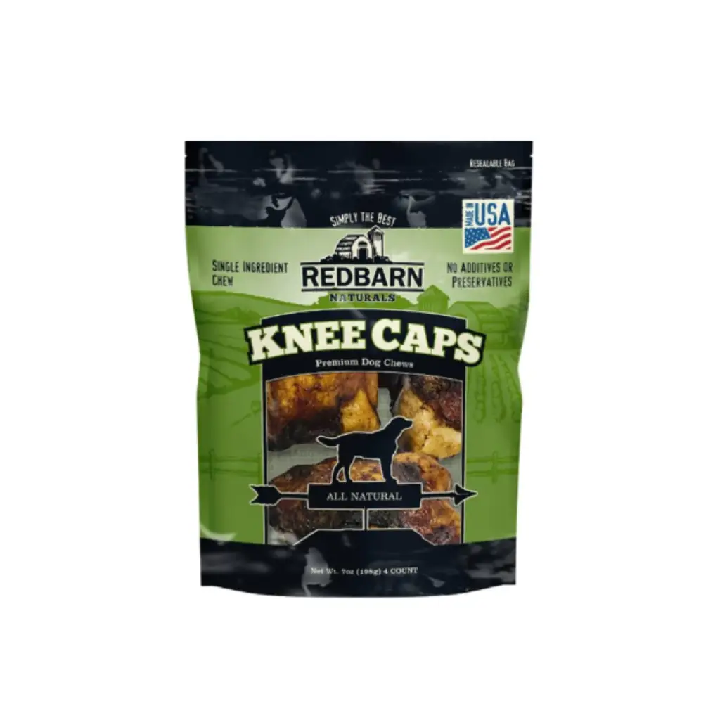 Redbarn Knee Caps Dog Treats 4 count