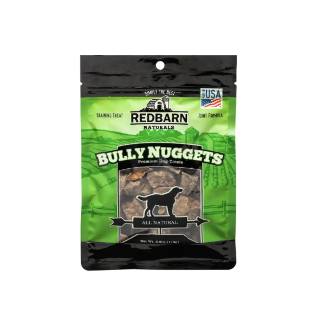 Redbarn Naturals Bully Nuggets Dog Treats, 3.9-oz bag