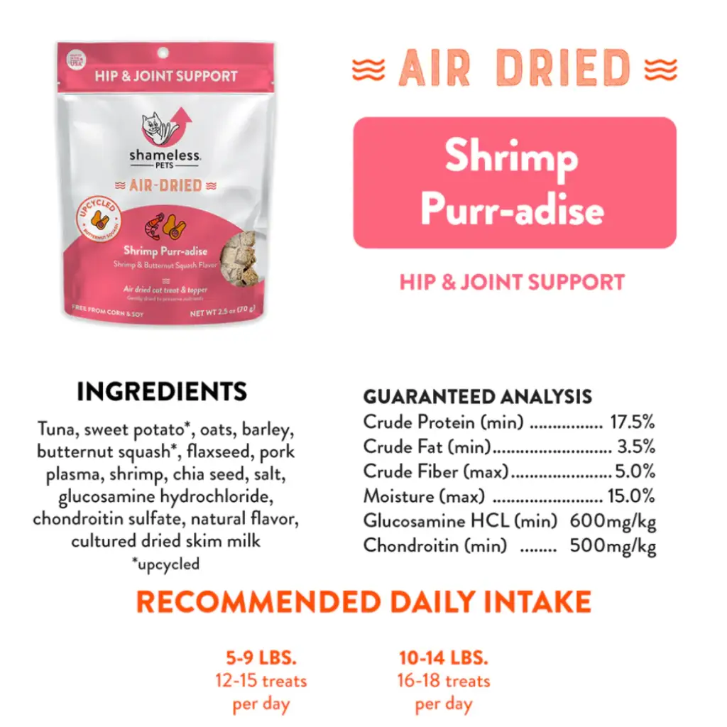 Shameless Pets Air-Dried Cat Treat Variety 3 pack 2.5-oz bag