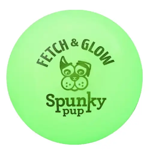 Spunky Pup Fetch & Glow Ball Dog Toy - Dog Toys
