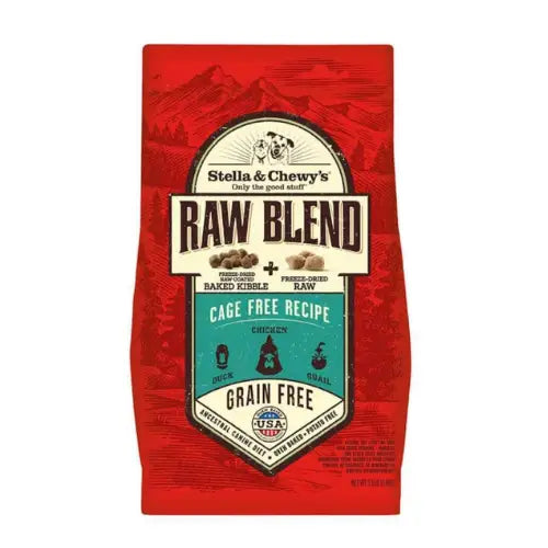 Stella & Chewy's Raw Blend Dry Dog Food - Cage Free Recipe - 3.5 lb bag