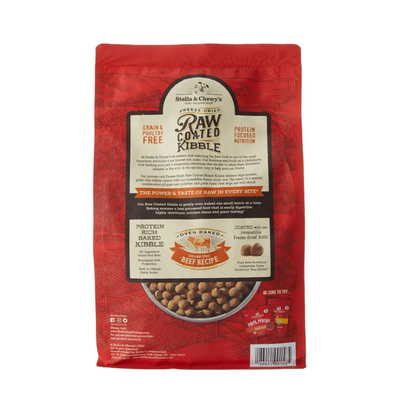 Stella & Chewy’s Raw Coated Beef 3.5Lb Dry Dog Food - Dog